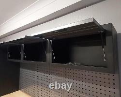 Us Pro Garage Storage System Tool Chest Cabinet Box Grey / Black Finance Options