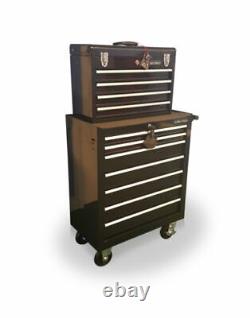 Us Pro Tools Mechanics Tool Chest Box Rollcab Toolbox Roller Cabinet 11 Drawers