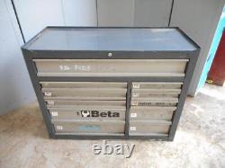 Used Beta Tool Chest / Cabinet 11 no Drawer 1070mm Wide no Wheels (ref 11)