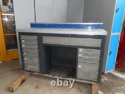 Used Beta Tool Chest / Cabinet / Tool Box 13 no Drawer 1530mm Wide no Wheels