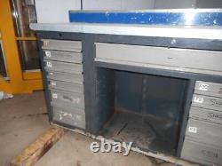 Used Beta Tool Chest / Cabinet / Tool Box 13 no Drawer 1530mm Wide no Wheels