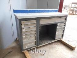 Used Beta Tool Chest / Cabinet / Tool Box 13 no Drawer 1530mm Wide no Wheels