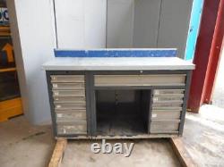 Used Beta Tool Chest / Cabinet / Tool Box 13 no Drawer 1530mm Wide no Wheels