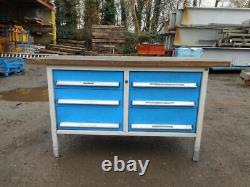 Used Workbench / Tool Chest / Cabinet / Tool Box 6 no Drawer 1500mm Wide