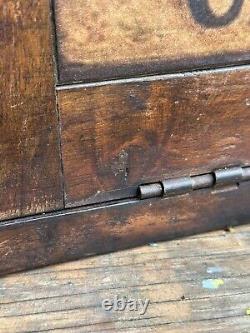 Vintage A. GALLENKAMP & Co. Ltd tools cabinet Tool Box chest hobbyist Art Box