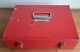 Vintage Snap On Kra 155 Tool Chest Tool Box Van Small Red Table Top