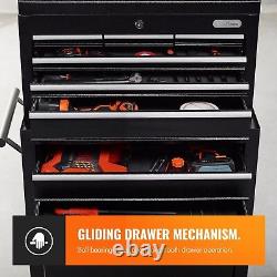 VonHaus Tool Chest on Wheels / Secure Cabinet / Mobile Storage Station