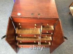Watchmakers Vintage tool Chest of Drawers