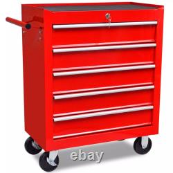 Workshop Tool Trolley Garage Storage Box Cabinet Chest 5/7/10/14/15/21 Drawers