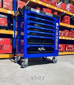 XXL Tool Chest Trolley With 7 Drawers with 6 Drawers Full Of Tools