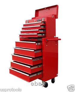 133 Nous Pro Outils Mechanics Rouge Boîte À Outils Coffre Rollcab Steel Roller Cabinet