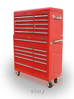 30 Us Pro Tools Red Steel Coffret Box Snap It Up Boîte À Outils Finance Disponible