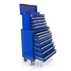 375 Us Pro Blue Tools Abordable Steel Coffret Tool Box Roller Cabinet 11 Tiroirs