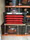 4 Drawers Toolbox Avec Outils Roller Cabinet Acier Chest Widmann Deluxe Rouge