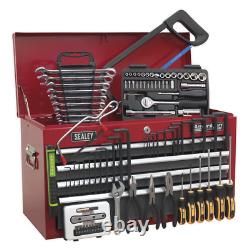 Ap2201bbcombo Sealey Topchest 6 Tiroir Red/grey & 99pc Tool Kit