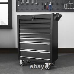 Armoire à outils à 7 tiroirs professionnelle avec roulettes, coffre de rangement d'outils pour garage et atelier