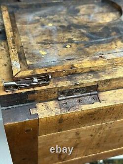 Armoire à outils vintage A. GALLENKAMP & Co. Ltd, boîte à outils, coffre, boîte d'art pour amateur