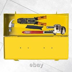 Boîte À Outils En Métal Pour Kit D'outils Box Pour Armoire De Poitrine Maison Et Garage