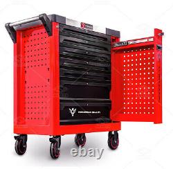 Boîte À Outils Modulaire Trolley Mobile Cart Workshop Armoire De Rangement Chest