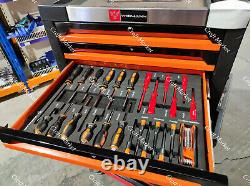 Boite À Outils Roller Cabinet Acier Chest 4 Drawers Full Of Tools Widmann Deluxe