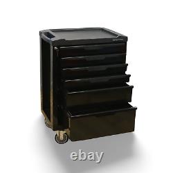 Boîte à outils Pro Us avec 6 plateaux d'outils en Eva, 6 tiroirs et 246 pièces dans le chariot à roulettes