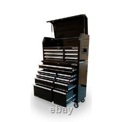 Boîte à outils en acier noir US PRO Tools Snap Cabinet - FINANCEMENT DISPONIBLE