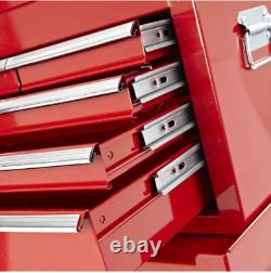 Boîte à outils grand coffre supérieur armoire supérieure et boîte de cabine à rouleaux avec glissières à billes US