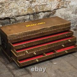 Boîte de tiroirs Vintage Meccano / Coffre à outils d'ingénieurs