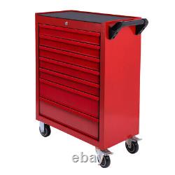 Chariot à outils 7 tiroirs Armoire à outils pour atelier Boîte de rangement pour garage Rack de rangement