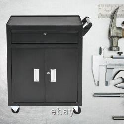 Chariot à outils avec tiroirs - Armoire d'atelier en acier, coffre de rangement pour outils