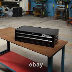 Coffre à outils Hilka HD Pro+ 2 tiroirs pour atelier de rangement de boîte de garage DIY