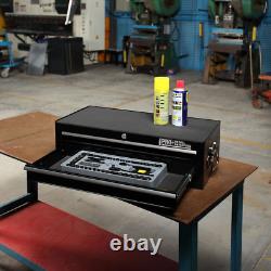 Coffre à outils Hilka HD Pro+ 2 tiroirs pour atelier de rangement de boîte de garage DIY