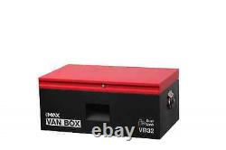 Coffre de rangement d'outils Hilka Van Box 32 - Coffre-fort de sécurité sur site pour boîte à outils VB32