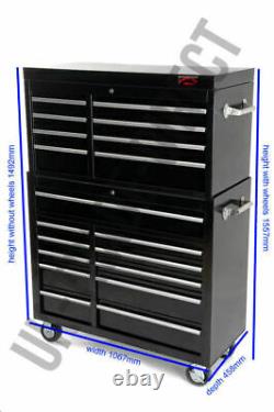 Coffret à outils Armoire professionnelle Rollcab Top Box avec glissières à billes américaines neuves