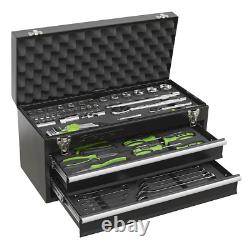 Coffret à outils portable Sealey à 2 tiroirs avec trousse à outils de 90 pièces