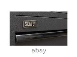 Combinaison de coffre à outils à 17 tiroirs Sealey AP41BESTACK avec tiroirs à fermeture douce et barre d'alimentation