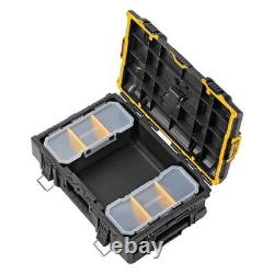 Dewalt Toughsystem 2 DS450 Boîte de rangement d'outils mobile roulante Trolley DS400 + DS166