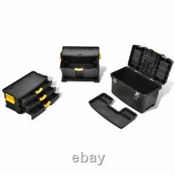 Garage Portable Workshop Tool Case Coffret Boîte De Rangement Cart & 3 Tiroirs
