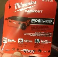 Milwaukee 48-22-8428 Paquet À Outils À Roulettes Avec Double Stack Haut Rouge/noir