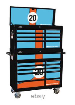 Motamec Pro94 Outil Chest Gulf Racing Magnetic Sticker Decal Set