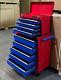 Outil De Pro Tools Red Blue Coffre à Outils Abordable Rollcab Steel Box Roller Cabinet