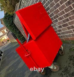 RARE Snap On Tools 26 Mobile Dog Box Tool Box Rolling Road Chest Cart + TOOLS<br/>
<br/>Les outils Snap On 26 Mobile Dog Box Tool Box Rolling Road Chest Cart + OUTILS RARE