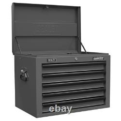 Sealey AP26059TG Topchest Boîte de rangement pour outils à 5 tiroirs, couleur gris avec roulements à billes