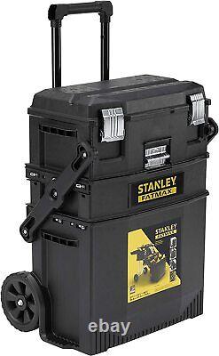 Stanley Fatmax Cantilever Mobile Tool Box, Rolling Portable Sur Roues Stockage Uk