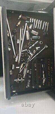 Us Pro Tools Coffret Roller Cabinet Avec Tiroirs Diviseurs Gloss Noir
