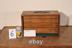 Vintage Engineers Drawers / Tool Chest / Boîte À Outils / Grande Collection
