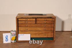 Vintage Engineers Drawers / Tool Chest / Boîte À Outils / Grande Collection